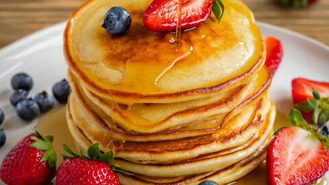 Citrus Pancakes recipe