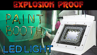 Explosion Proof LED Paint Booth Light