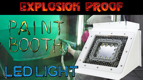 Explosion Proof LED Paint Booth Light
