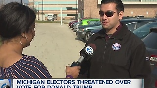 Michigan elector threatened online