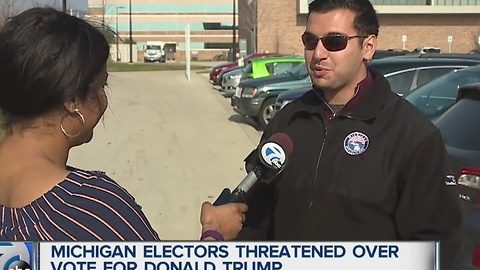 Michigan elector threatened online