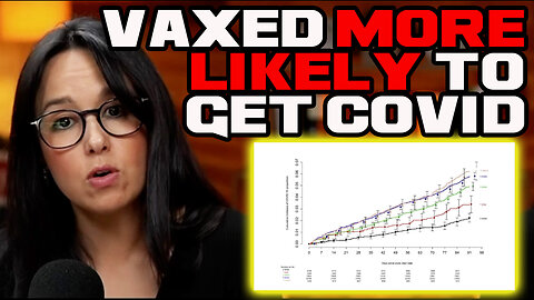 Vaxed are MORE LIKELY to get COVID Study Shows Vaccinated Unvaccinated