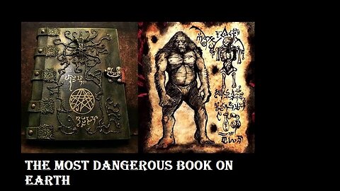 The most dangerous book on earth is the Book of Al-Azif after the Book of Shams Al-Ma'rif