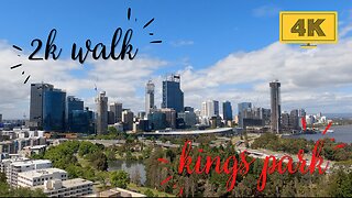 2k walking tour Kings Park Perth Australia - [4K]