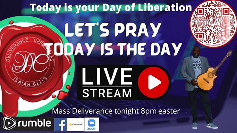 Today is your day of Liberation #dlvrnce #massdeliverance #waynetrichards #beyefree #trufam