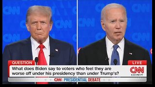 Biden Starts The Debate By Sounding Completely Awful and Spreading Hoaxes