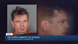 Summit County deputies search for escaped inmate in Akron