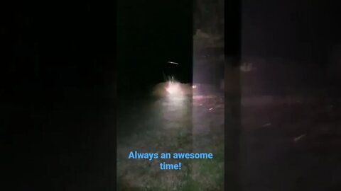 Tannerite+glow sticks= awesome time!
