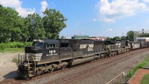 Norfolk Southern 195 Manifest Mixed Freight Train from Marion, Ohio August 22, 2021
