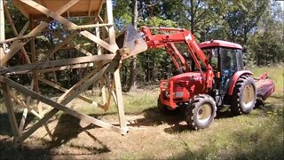 Hauling 10 foot DIY deer tower to the Kentucky Woods & more updates