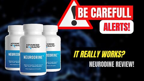 NEURODRINE REVIEW 2023 | Important Information Be Carefull Neurodrine Supplement Review