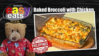 Baked Broccoli With Chicken - Becker's Easy Eats Season 5 Episode 8