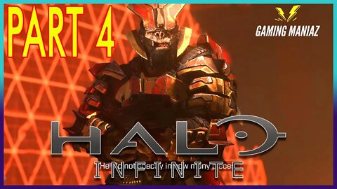 HALO INFINITE GAMEPLAY PART 4 - No Commentary #halo #gamingmaniaz