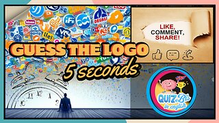 Guess the Logo in 5 Seconds - QuizBis in english Challenge!