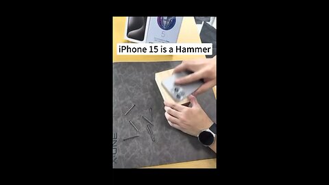 iPhone 15 is a Hammer