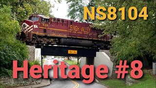 Norfolk Southern heritage NS8104 Lehigh Valley