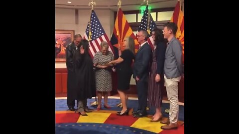 Katie Hobbs Is Completely Unserious While Taking The Oath Of Office