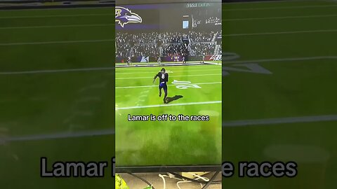 Lamar is a cheat code in Madden 24…and yall cant touch me 😈 #madden24 #esgfootball #esgfootball24