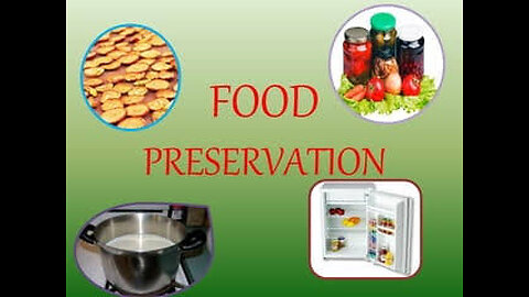 Food preservation methods