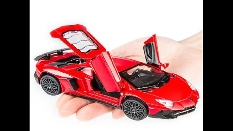 My Son buy two Lamborghini toy cars