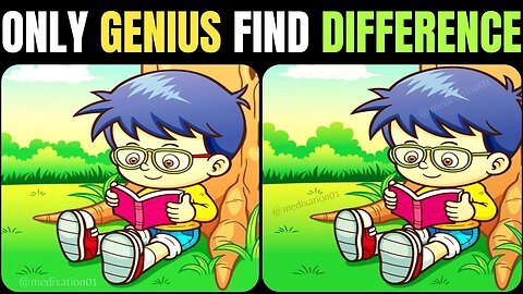 Spot The Difference : Only Genius Find All [ Find The Difference #1]