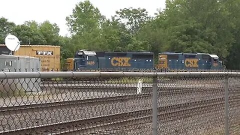 CSX Local Mixed Train Part 2 from Marion, Ohio August 21, 2022