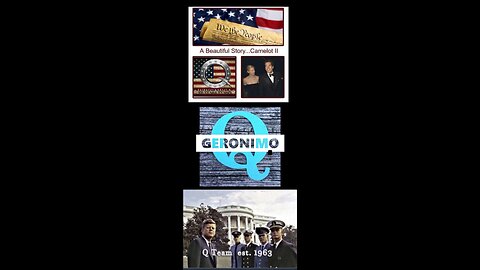 GERONIMO: short film on the events of this week. Please enjoy. WWG1WGA