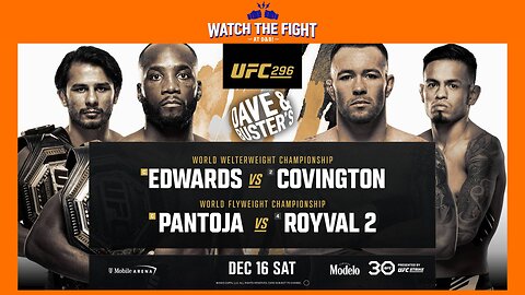 UFC 296 Edwards vs Covington - Shots Fired | Official Trailer | UFC 296 Live Stream #ufclive