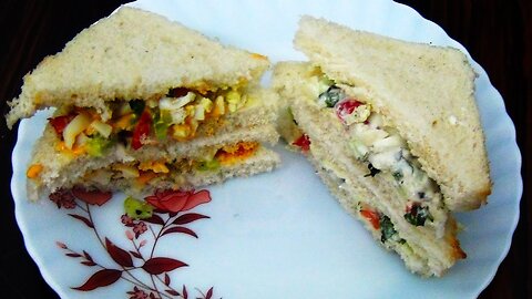 Easy Egg Sandwich| Healthy Breakfast Recipe|Quick Sandwich