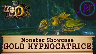 Gold Hypnocatrice - Monster Showcase - Monster Hunter Online