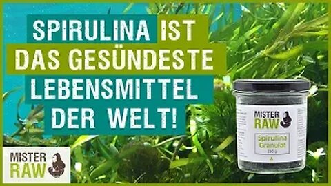 Die NASA sagt: "Spirulina ist das gesündeste Lebensmittel der Welt!"