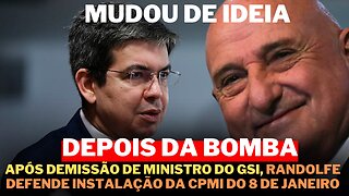 Acuado, RANDOLFE RODRIGUES, passa a defender instalação da CPMI do 8 de Janeiro