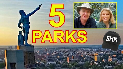 5 GREAT PARKS in... Birmingham, Alabama!
