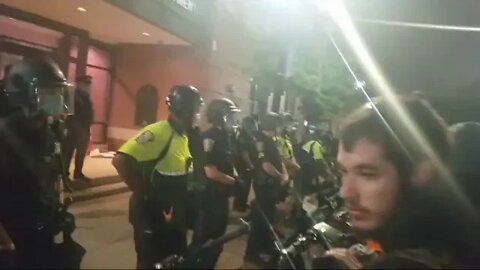 I Got PEPPER SPRAYED!!! Protest At Boston Police District 4 Station