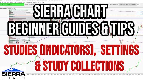 Sierra Chart Beginner Guide - Chart Studies & Indicators