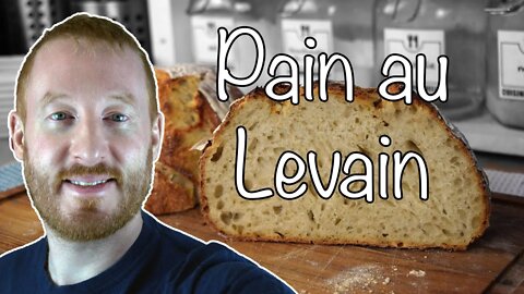 Seulement 4 ingrédients pour faire un Pain au Levain Maison !