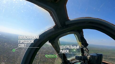 09.05.2022 Su-25 attack aircraft strikes at the AFU stronghold