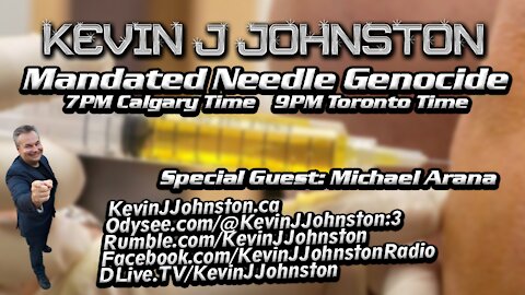 The GREAT CANADIAN NEEDLE GENOCIDE on the Kevin J. Johnston Show