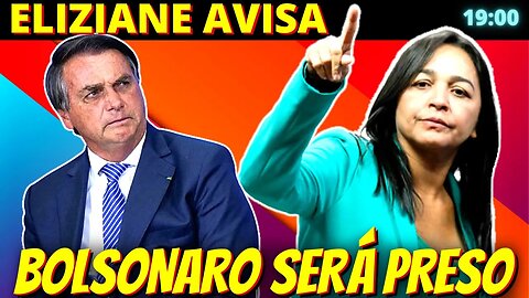 19h Chamada de 'desqualificada', Eliziane diz que Bolsonaro sabe que vai ser preso