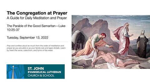 The Parable of the Good Samaritan—Luke 10:25-37