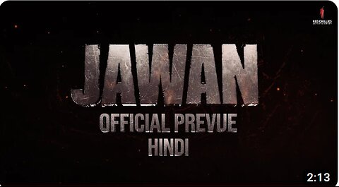 Jawan |Official Hindi Prevue |Shah Rukh Khan |Atlee |Nayanthara |Vijay Sethupathi |Deepika |Anirudh