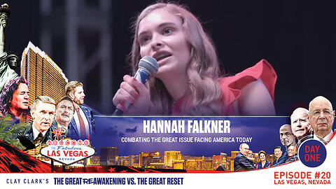 Hannah Falkner | Combating the Great Issue Facing America Today | ReAwaken America Tour Las Vegas | Request Tickets Via Text At 918-851-0102