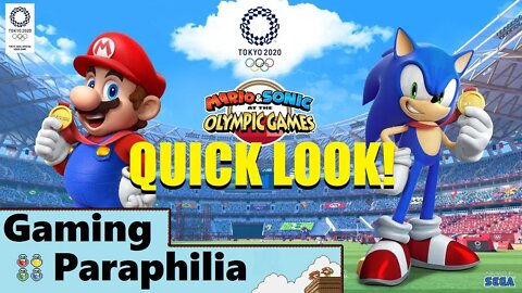 A Quick Look at Mario and Sonic at the Olympic Games 2020! | Gaming Paraphilia