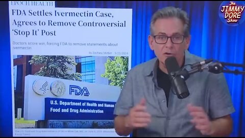 FDA cave in, settles and will stop lying about Ivermectin just before lawsuit.