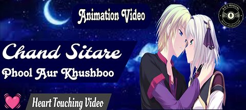 Chand Sitare Phool Aur Khushboo Animation Video | Animated Video Song Hindi | AkgMusical