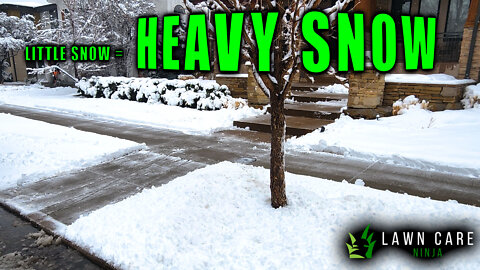 little snow... HEAVY SNOW!!!!! | March Storms Aren't Very Fun