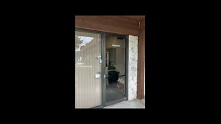 Commercial storefront door repair; door hinges/pivots replacement, in Pompano Beach, Fl.