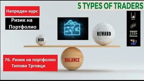 Напреден курс 76. Одредување на ризикот на вашето портфолио, типови Трговци/Инвеститори