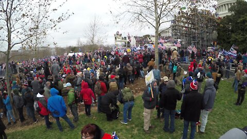 Trump Rally - D.C. Capitol - Part 1 - Peaceful Protest - January 6 2021