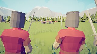 30 Squires Versus 30 Archers || Totally Accurate Battle Simulator